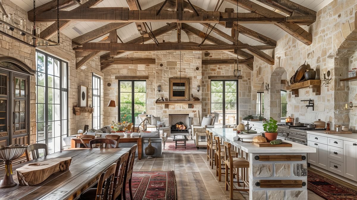 Open hill-country style landscape and horizon